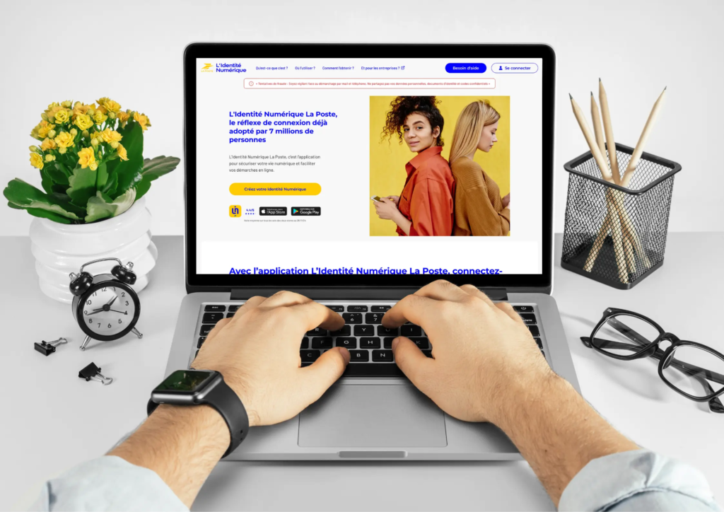 identite numerique la poste